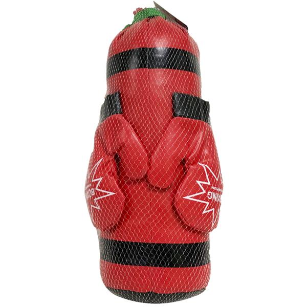 Kit Boxe Com Luva Go Play Vermelho Multikids - BR1208 BR1208 Kit Boxe Com Luva Go Play Vermelho Multikids - BR1208 BR1208