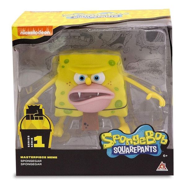 Figura Bob Esponja Memes - Spongear - Mattel Mattel
