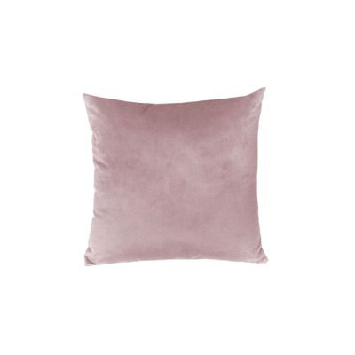 Almofada para Sofa Aveludada Rosa Antigo Rose 50x50cm