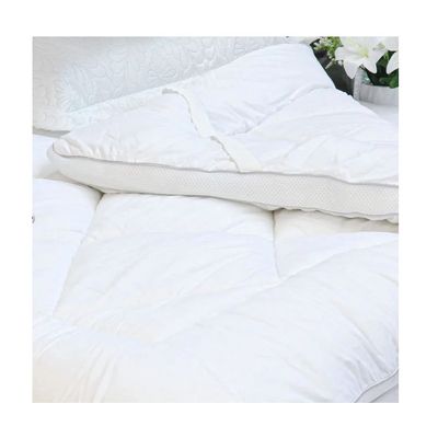 Capa Colchao Pillow Top QUEEN Toque Plumas Macio Branco 1un