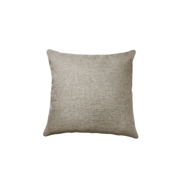 Capa Almofada Lisa Linho Rustico Bege 43cm SEM Enchimento
