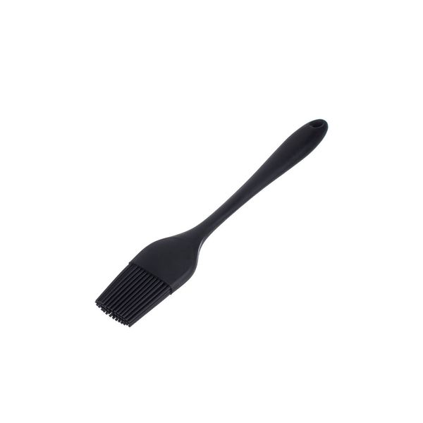 Pincel Culinario Silicone Utensilio de Cozinha Preto 1un