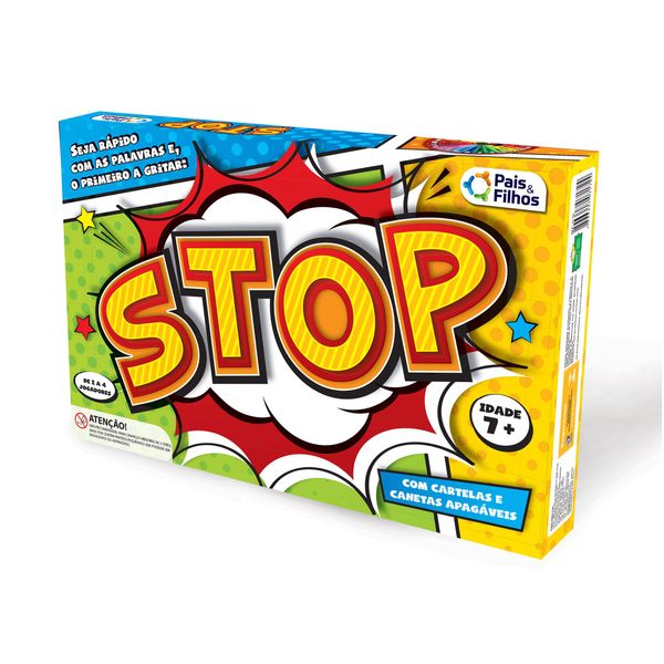 Jogo - Stop - Pais & Filhos PAIS7172