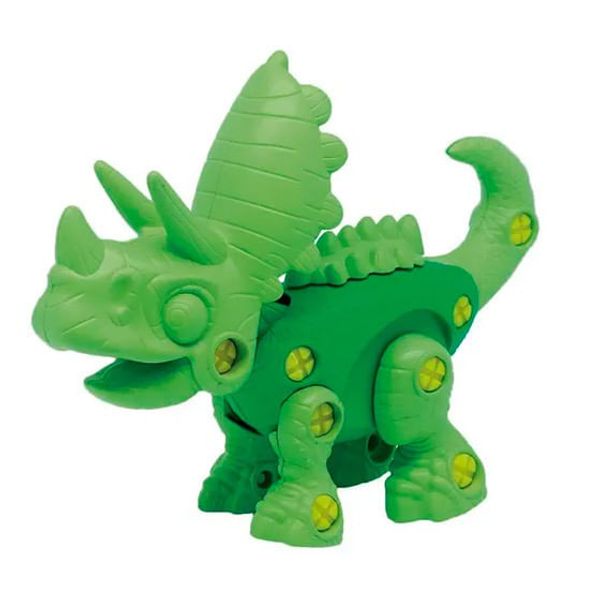 Monte seu Dino Junior Megasaur - Triceratops - FUN Barao Atacadista
