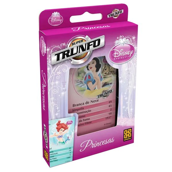 Super Trunfo - Princesas Disney - Grow GROW02708 Super Trunfo - Princesas Disney - Grow GROW02708