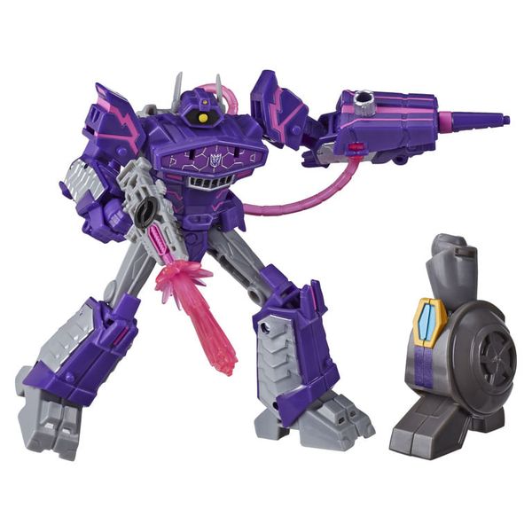 Figura - Transformers - Cyberverse Deluxe - Shockwave - Hasbro Transformers