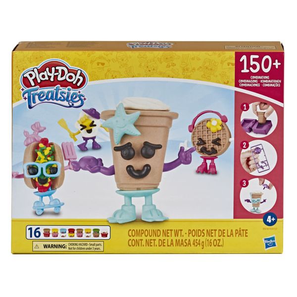 Massa de Modelar - Play-Doh Treatsies - Café - Hasbro Play-Doh
