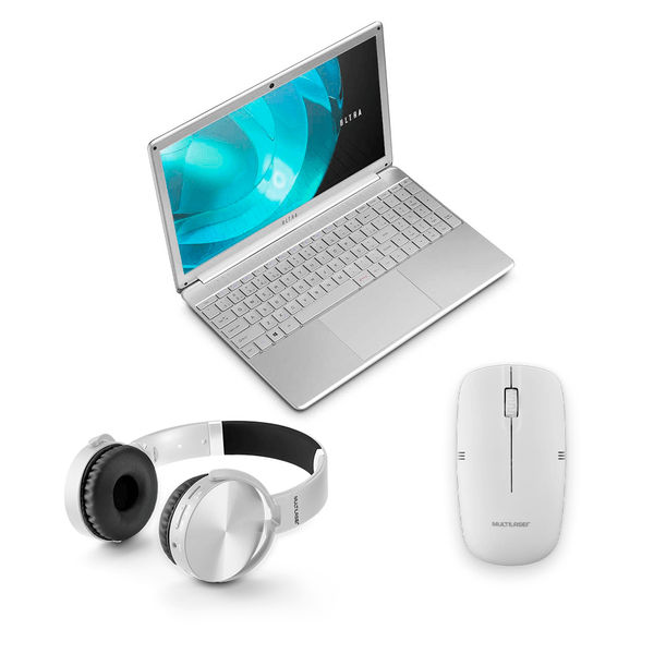 Compre Notebook Ultra com Windows 10 Home, 500gb HDD de Armazenamento, Tela 14,1 HD e Ganhe Headphone Bluetooth e Mouse Sem Fio 1200DPI Usb - PH265K PH265K