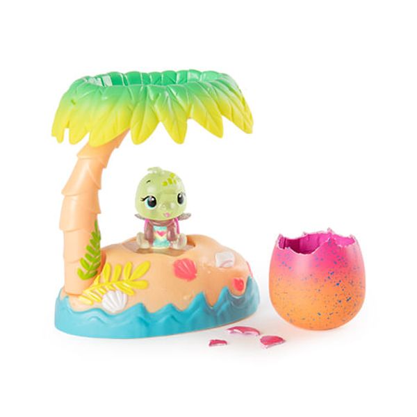 Mini Figura e Acessórios - Hatchimals Colleggtibles - Casinhas Iluminadas - Praia - Sunny SUN1861