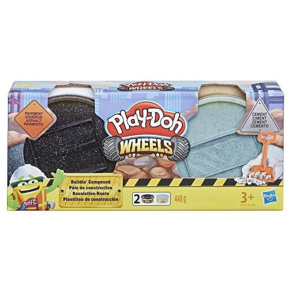 Massa de Modelar - Play-Doh Wheels - Massa de Construção - CIMENTO Play-Doh