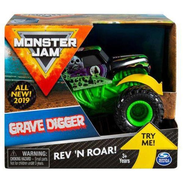 Veículo - Monster Jam - 1/43 - GRAVE DIGGER Sunny