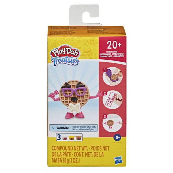 Massa de Modelar - Play-Doh Treatsies - Waffle - Hasbro Play-Doh