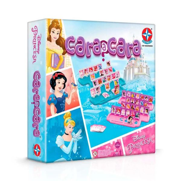 Jogo - Cara a Cara - Princesas Disney - Estrela - - 1602900062 Jogo - Cara a Cara - Princesas Disney - Estrela - - 1602900062