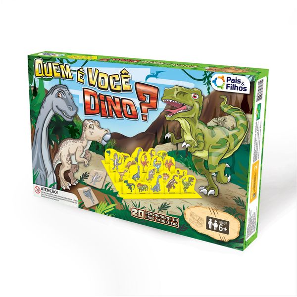 Jogo - Quem é Você Dino? - Pais & Filhos PAIS7271 Jogo - Quem é Você Dino? - Pais & Filhos PAIS7271