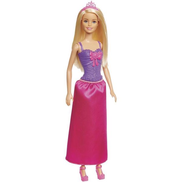 Boneca Barbie Reinos Mágicos Baile de Princesas - Saia Rosa - Mattel Mattel