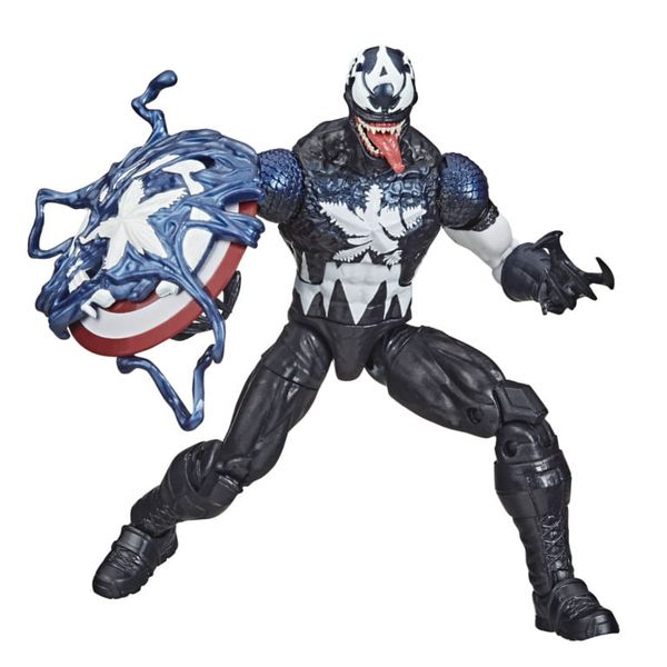 Boneco Articulável - Marvel Legends - Venomized Capitão América - Hasbro Marvel