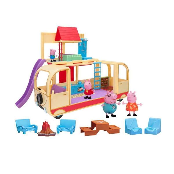 Playset - Peppa Pig - Van para Acampar - Sunny Sunny Playset - Peppa Pig - Van para Acampar - Sunny Sunny