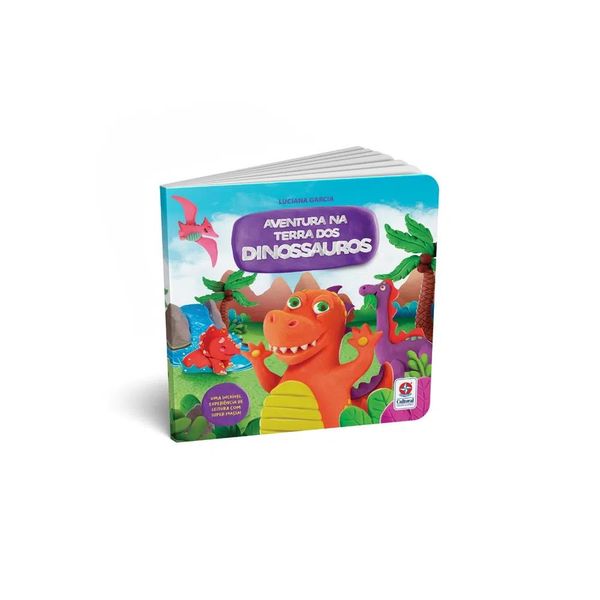 Super Massa - Dinos com Livro - Estrela 5101300012 Super Massa - Dinos com Livro - Estrela 5101300012