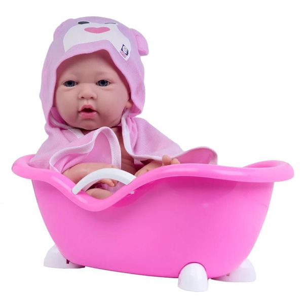 Boneca - Coleção Love Born - Newborn Banho Divertido - Cotiplás COT2382 Boneca - Coleção Love Born - Newborn Banho Divertido - Cotiplás COT2382