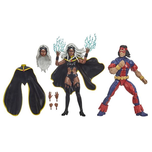 Boneco Articulável - Marvel Legends - X-Man - Tempestade e Pássaro Trovejante - Hasbro Marvel