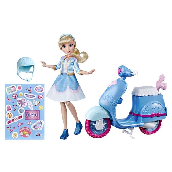 Boneca e Veículo - Princesas Disney - Comfy - Cinderela - Hasbro E8937