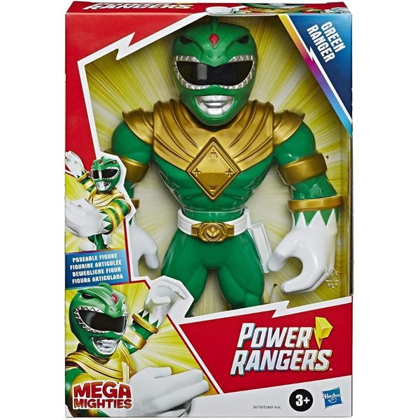 Figura Articulada - Power Rangers - Mega Mighties - GREEN RANGER E5869