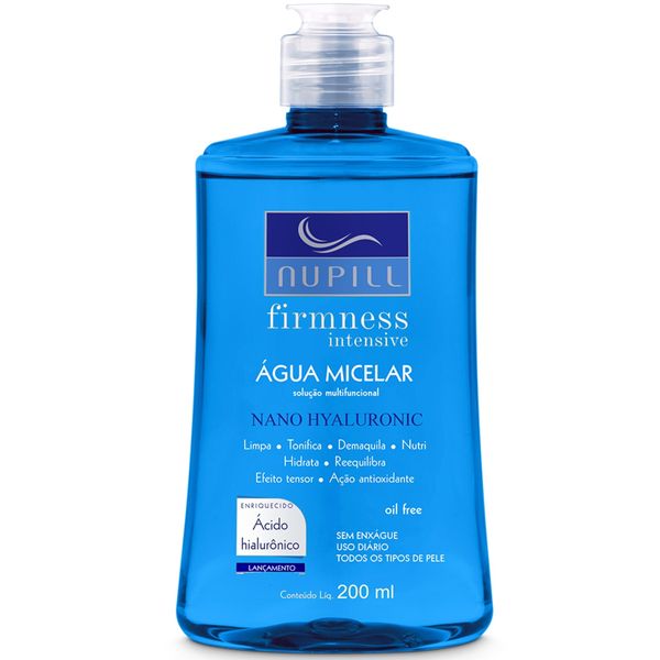 Água Micelar Facial Nupill Nano Hyaluronic 200ml Água Micelar Facial Nupill Nano Hyaluronic 200ml