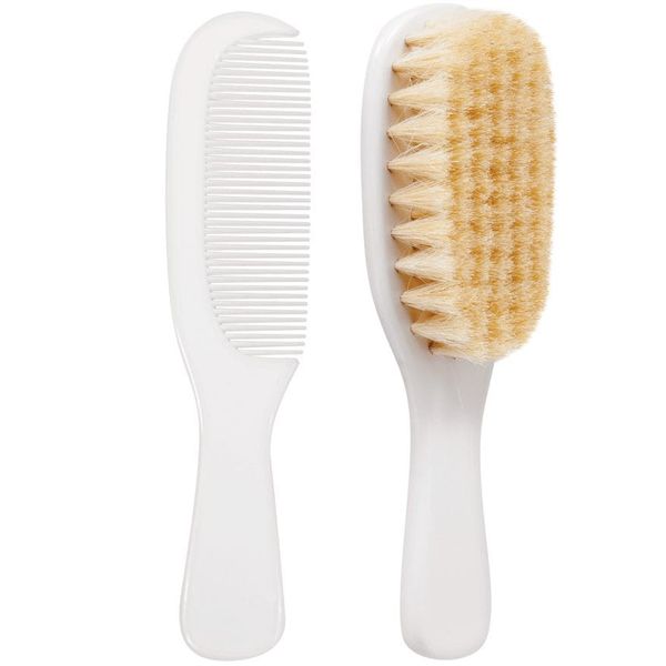 Kit Escova e Pente Infantil - Cerdas Naturais - Buba BUB08243 Kit Escova e Pente Infantil - Cerdas Naturais - Buba BUB08243