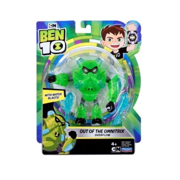 Mini Figura Articulada - Ben 10 - ENXURRADA FORA OMNITRIX Sunny