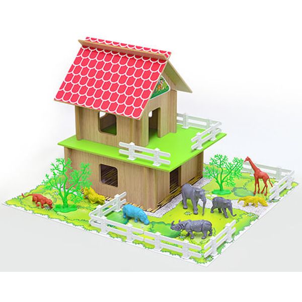 Playset - Super Cabana da Floresta - Junges JUN720 Playset - Super Cabana da Floresta - Junges JUN720