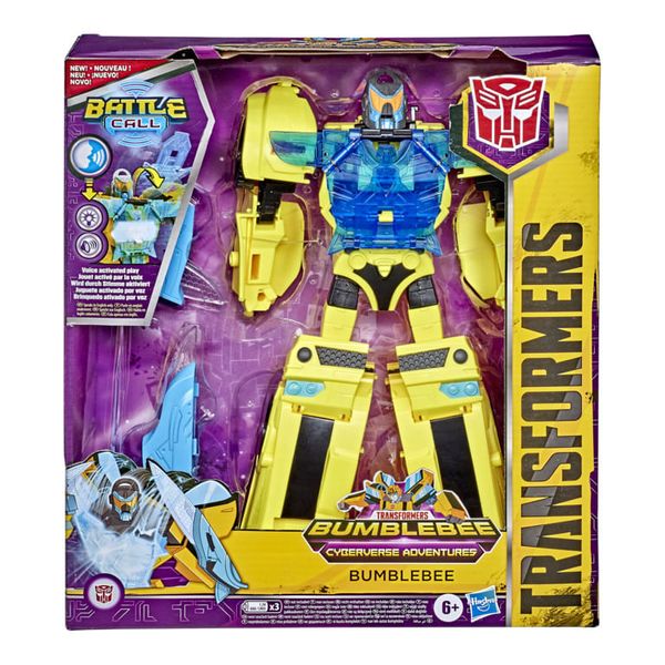 Figura Transfomável - Battle Call Officer - Bumblebee - Hasbro Transformers Figura Transfomável - Battle Call Officer - Bumblebee - Hasbro Transformers