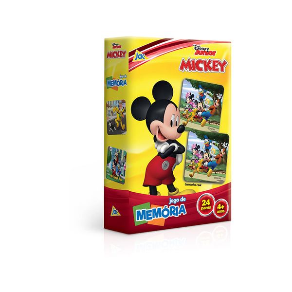 Jogo da Memória - Disney Junior - Mickey Mouse - Toyster TOYS2754 Jogo da Memória - Disney Junior - Mickey Mouse - Toyster TOYS2754