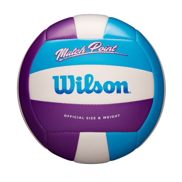 Bola de Volei - Matchpoint - Azul e Roxo - Wilson WIL75773 Bola de Volei - Matchpoint - Azul e Roxo - Wilson WIL75773