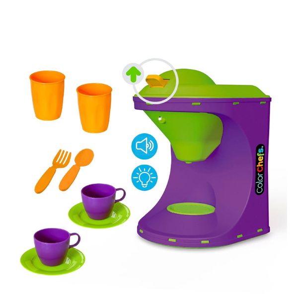 Color Chefs Kit Cafeteira - LARANJA E ROXO Usual Plastic Color Chefs Kit Cafeteira - LARANJA E ROXO Usual Plastic