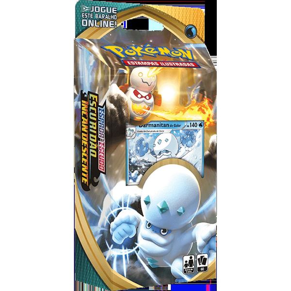 Pokémon Starter Deck - Escuridão Incandescente - Darmanitan de Galar - Copag 89087 Pokémon Starter Deck - Escuridão Incandescente - Darmanitan de Galar - Copag 89087