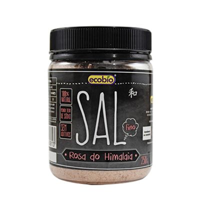 Sal Rosa do Himalaia Fino Ecobio 250g