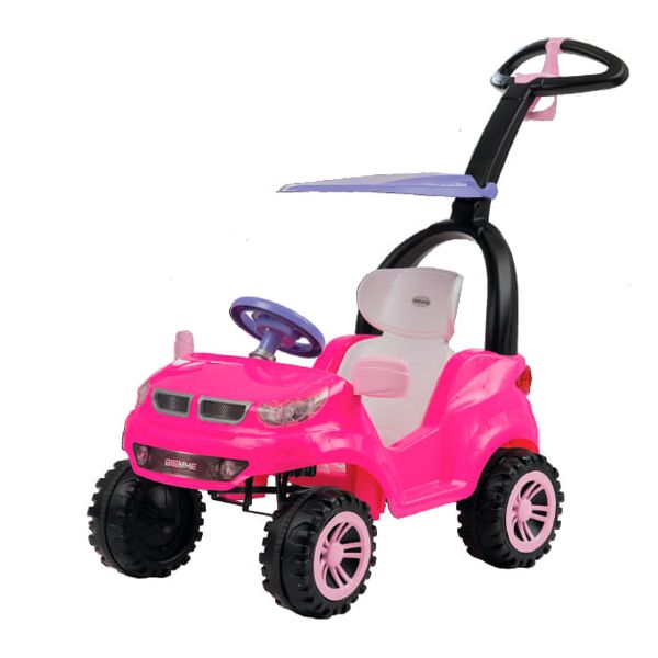 Carrinho de Passeio - Push Car Easy Ride - Rosa - Biemme Biemme Carrinho de Passeio - Push Car Easy Ride - Rosa - Biemme Biemme