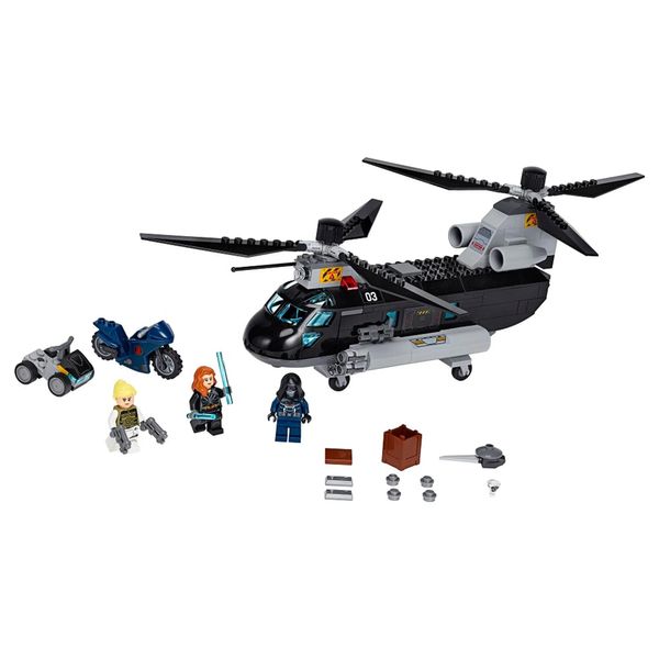 LEGO Super Heroes Marvel - Perseguição de Helicóptero da Viúva Negra Lego
