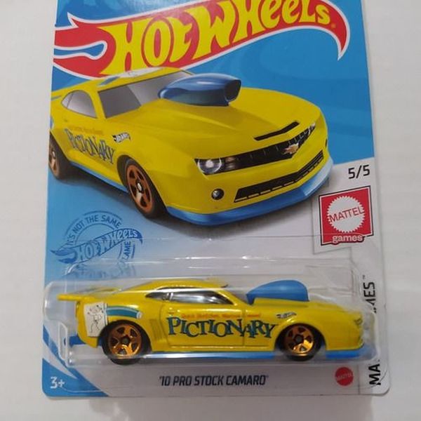 Carrinho Hot Wheels - Básico - Sortido - 10 PRO STOCK CAMARO Mattel