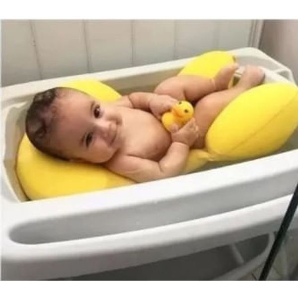 Almofada Baby Para Banho - Amarelo -BUB09800 Buba Almofada Baby Para Banho - Amarelo -BUB09800 Buba