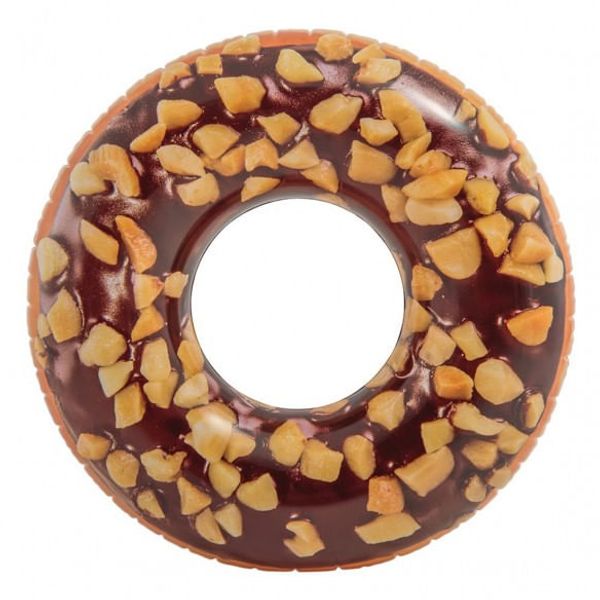 Bóia Inflável Donut de Chocolate Intex Intex
