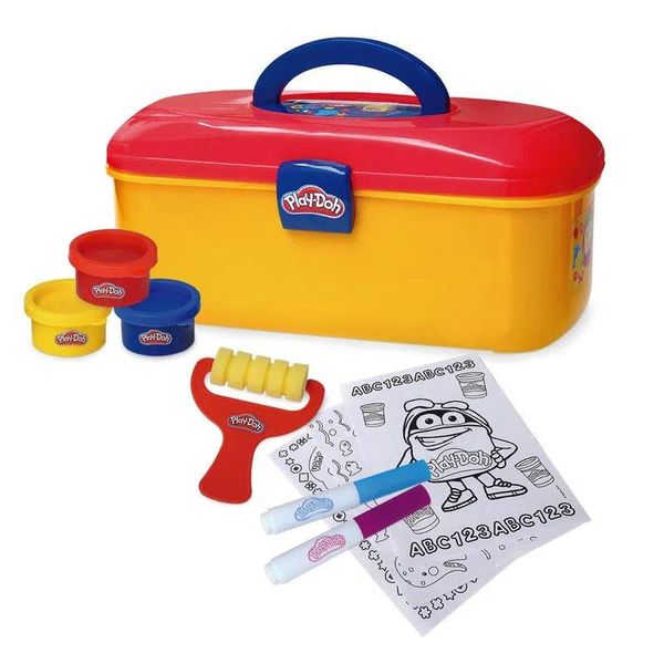 Conjunto de Artes Maleta Criativa Play-Doh FUN Fun Divirta-Se Conjunto de Artes Maleta Criativa Play-Doh FUN Fun Divirta-Se