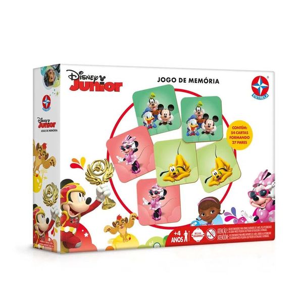 Jogo da Memória - Disney Junior - Estrela Estrela Jogo da Memória - Disney Junior - Estrela Estrela