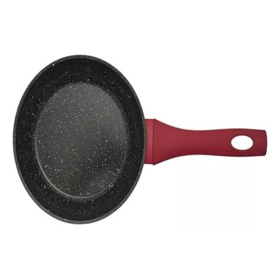 Frigideira Cerâmica Antiaderente 26cm Mimo Style Linha Rubi Cook Para Fogão Indução Panela De Aluminio Grande