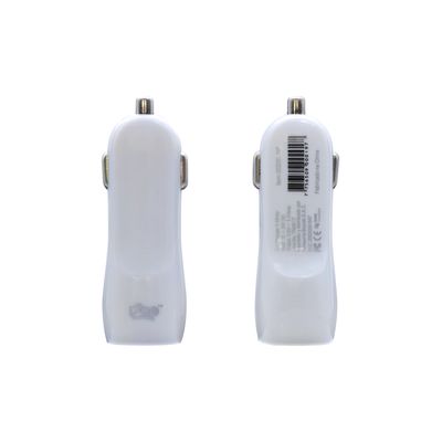 Carregador Veicular I2GO com 2 Saídas USB Entrada 12-24V Saída 2.1A Branco