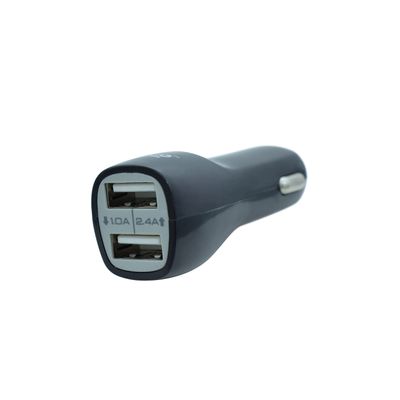 Carregador Veicular I2GO com 2 Saídas USB Entrada 12-24V Saída 2.1A Preto