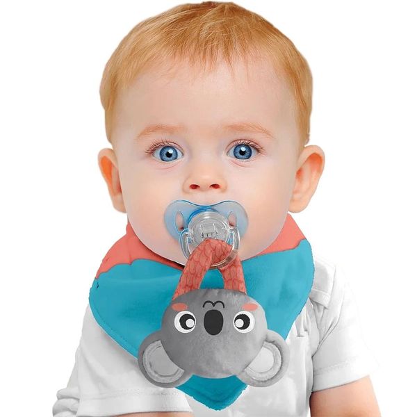 Bandana Plush 3 em 1 com Mordedor Buba Buba Bandana Plush 3 em 1 com Mordedor Buba Buba