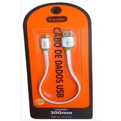 Cabo  de Dados 30cm V8 Basike 0024