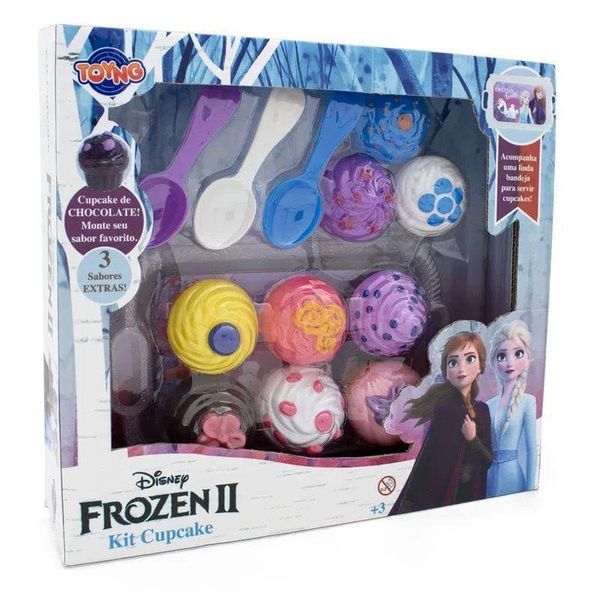 Conjunto de Atividades - Disney - Frozen - Cupcake - Toyng - COLHER AZ, BR E RX TOYNG038829 Conjunto de Atividades - Disney - Frozen - Cupcake - Toyng - COLHER AZ, BR E RX TOYNG038829
