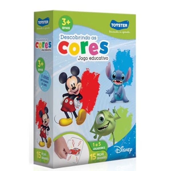 Jogo Educativo Descobrindo Cores TOYS2788